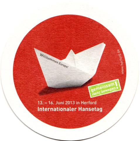 hiddenhausen hf-nw herf hanse 1b (rund215-hansetag 2013-1 schiffchen)